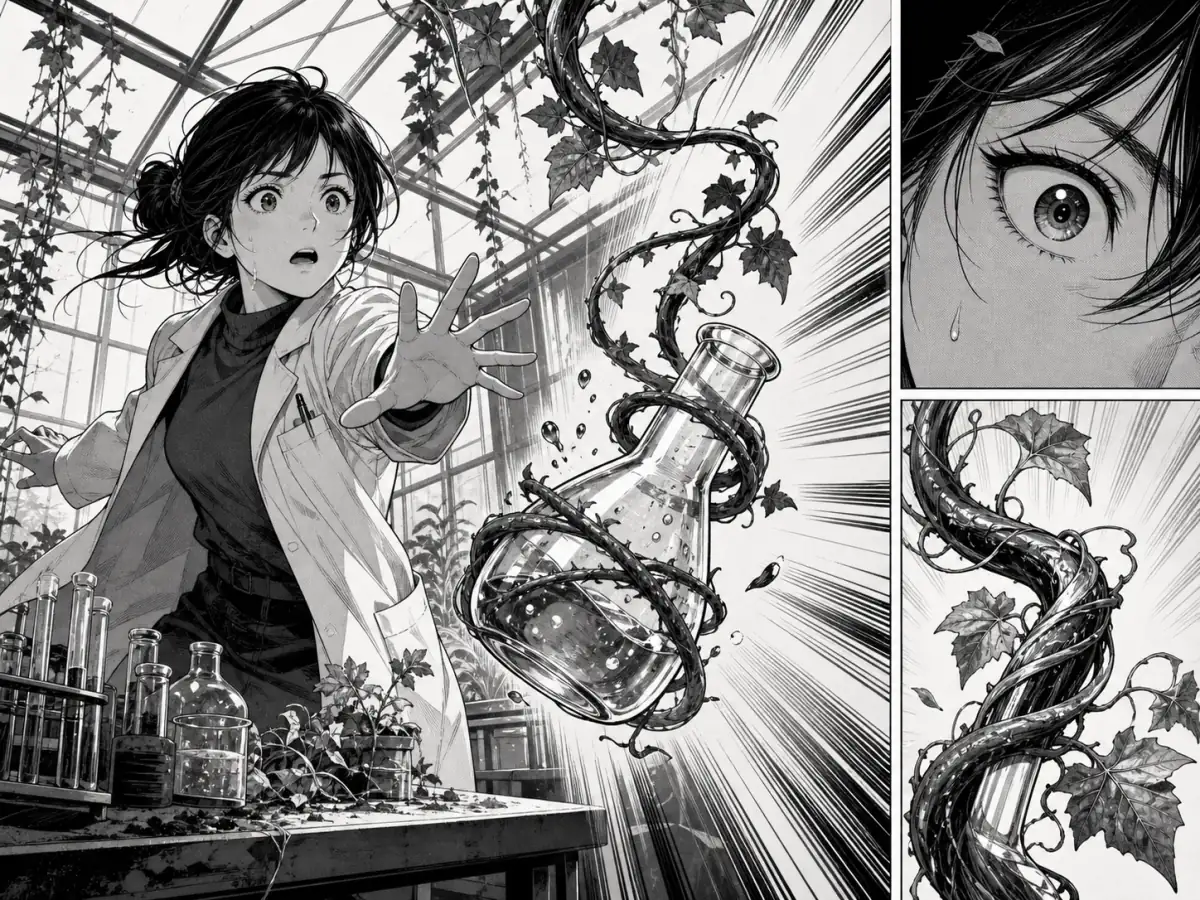 黑白漫画风格代表图